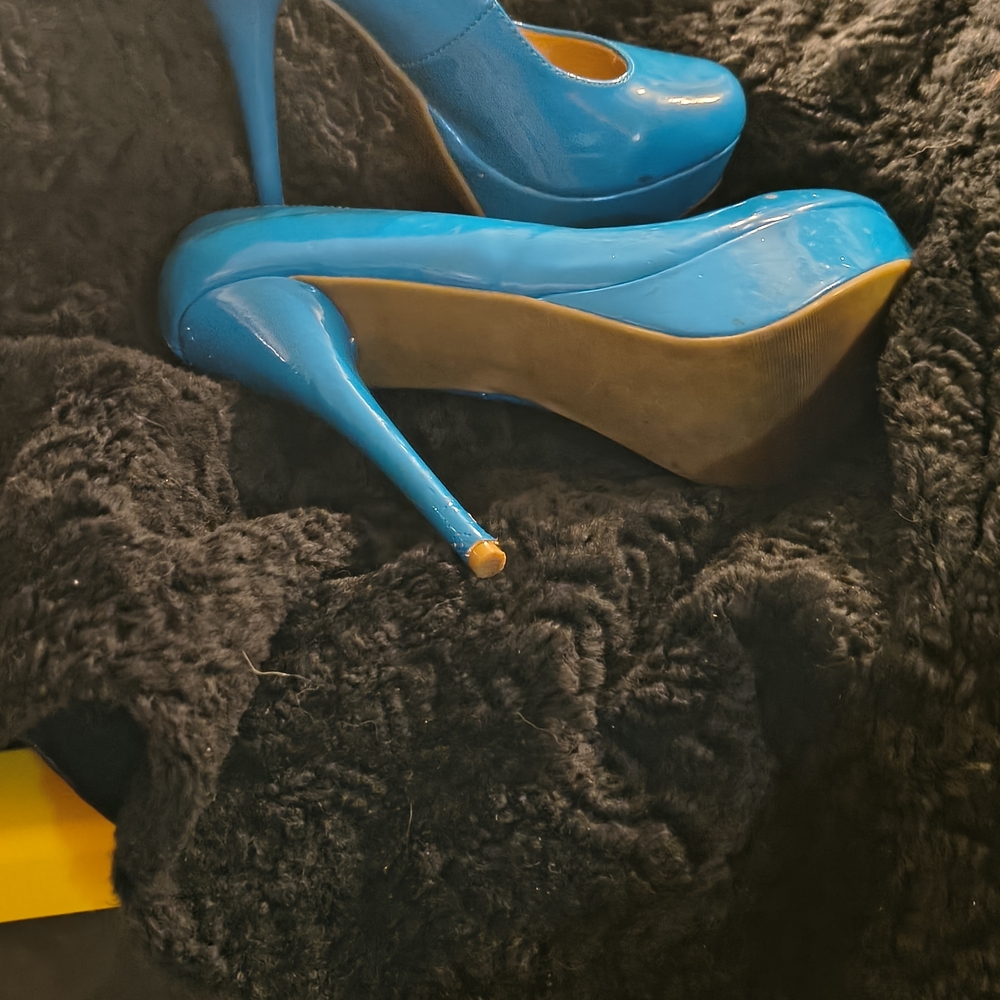Chic Blue Women's Stiletto Heels